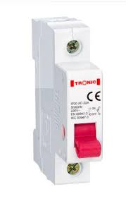 Cut out / circuit breaker /(single pole)