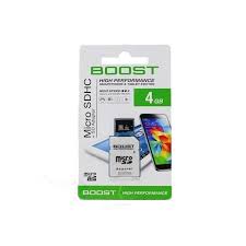 4gb memory card (boost)
