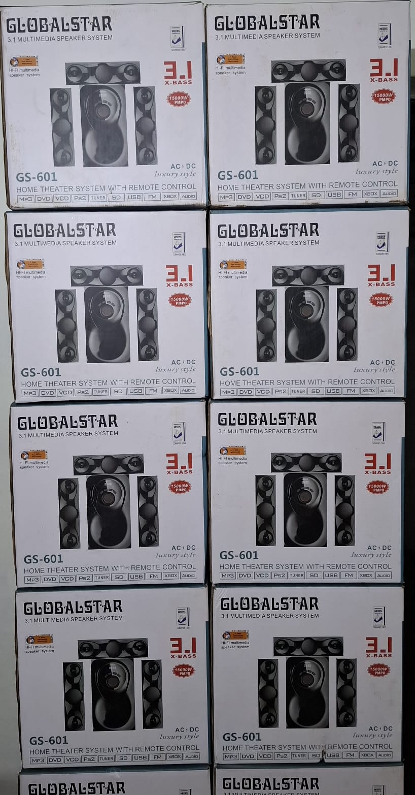 Globalstar 3 channel woofer 
