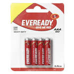 Eveready AAA batteries